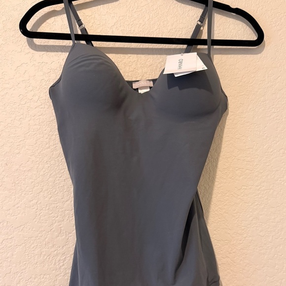 Hanro Allure Underwire Slip 1462 – Blue Microfiber Chemise Lingerie (NWT) - Picture 1 of 2